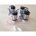 Válvula de solenoide de plástico de 1/8 pulgada POF-3 24v del cuerpo blanco de PTFE